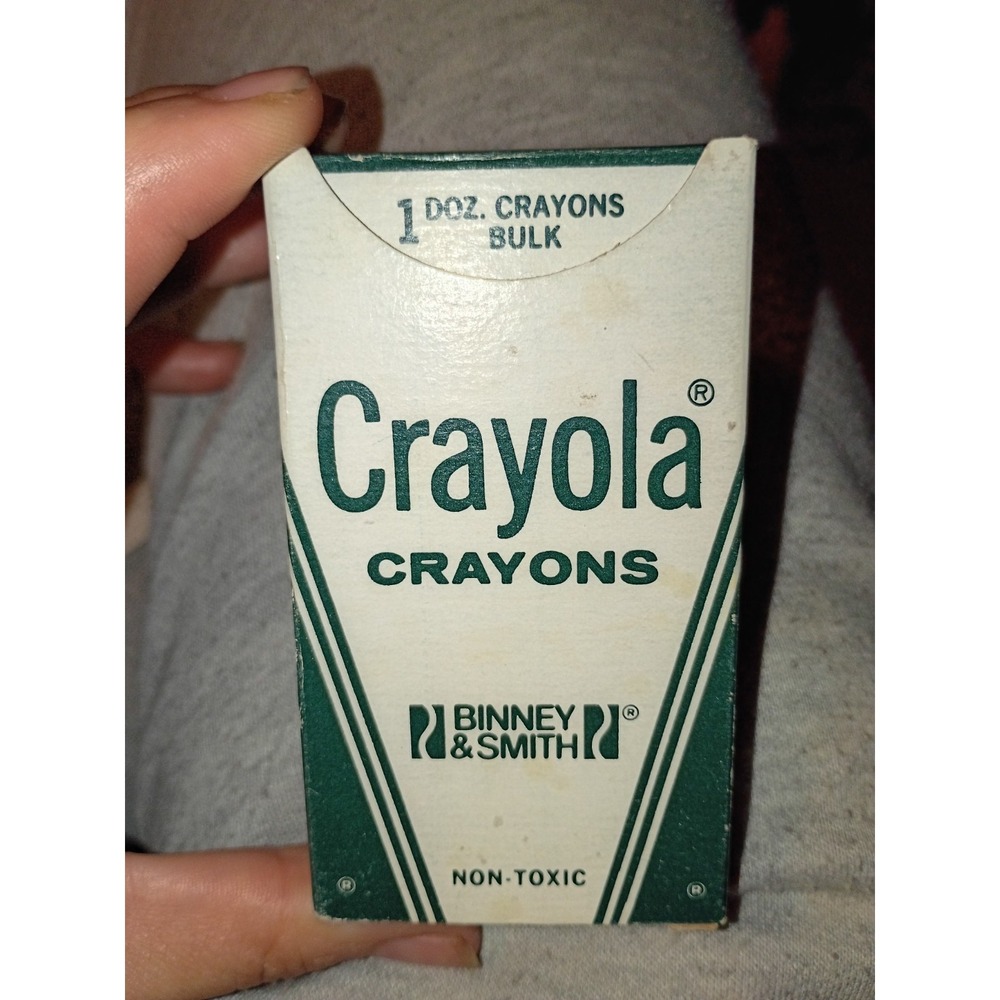 Binney And Smith Crayola Crayon 1 Dozen Cornflower No 836 USA New In Box